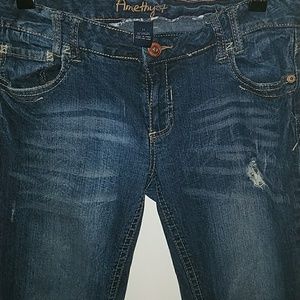 Amethyst Straight leg/skinny jeans